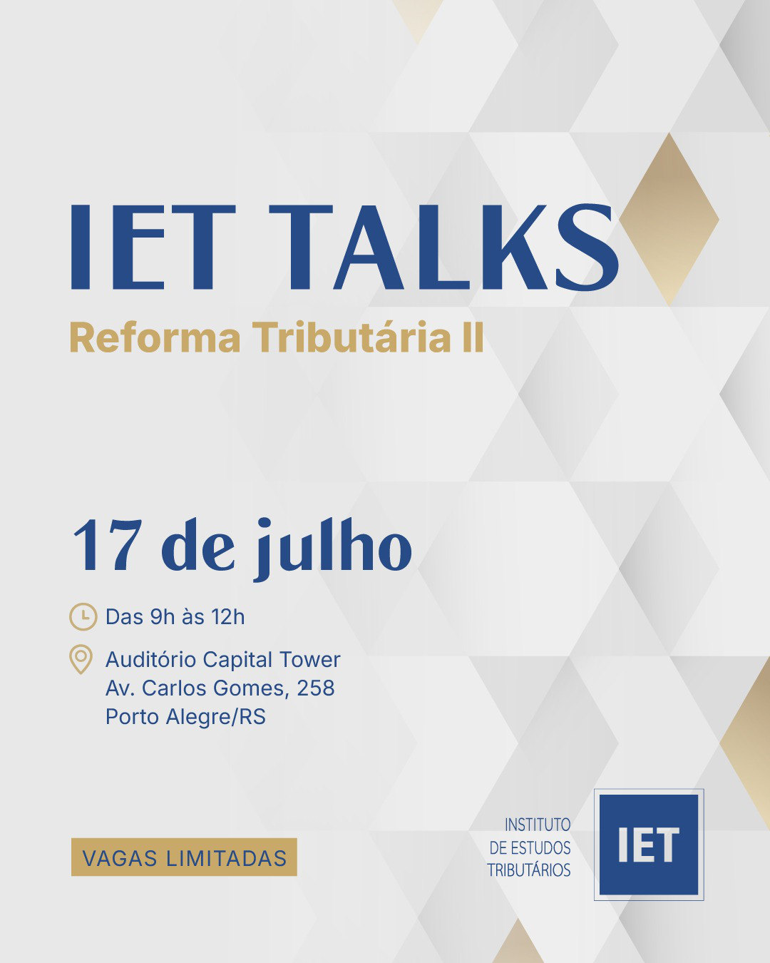 IET Talks - Reforma Tributária II