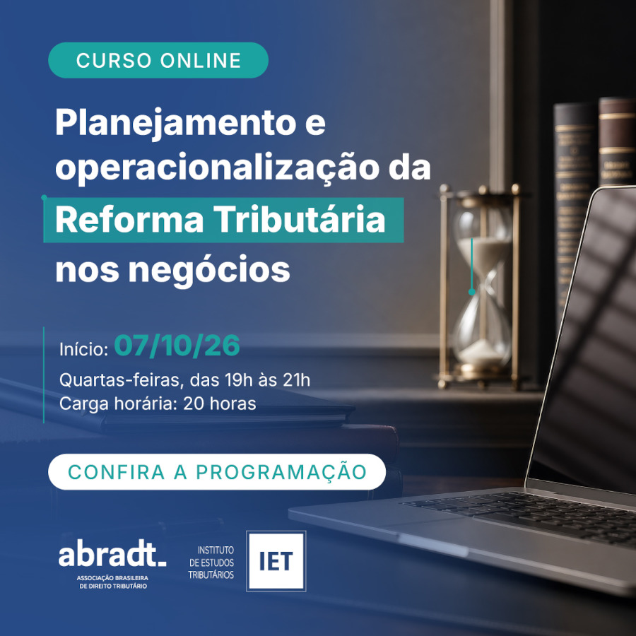 Curso de Planejamento e Operacionalização da Reforma Tributária nos Negócios