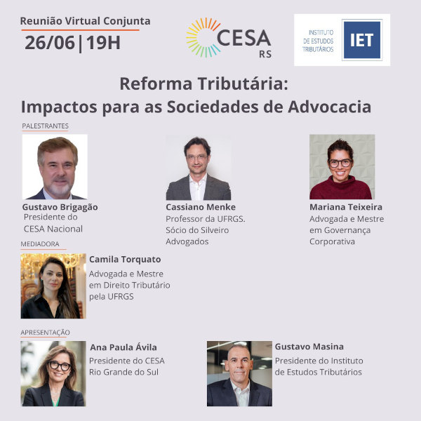 Reforma Tributária: Impactos para as Sociedades de Advocacia